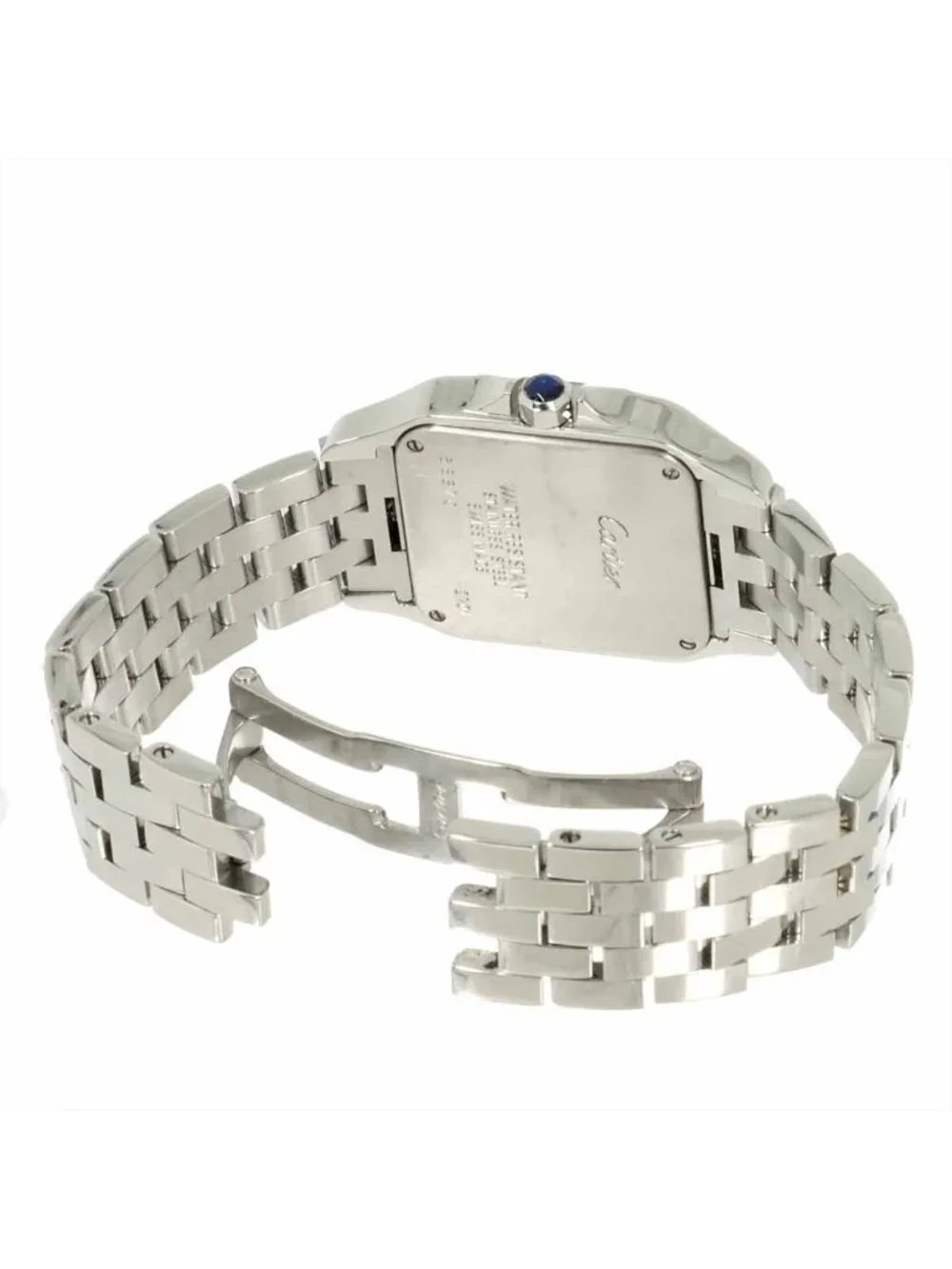 Cartier Santos Demoiselle LM Boys Watch Ivory Quartz